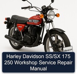 Harley Davidson SS /sx 175 250 Service Repair Workshop Manual PDF