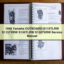 1998 Yamaha Outboard S115TLRW S115TXRW S130TLRW S130TXRW Service Repair Workshop Manual PDF