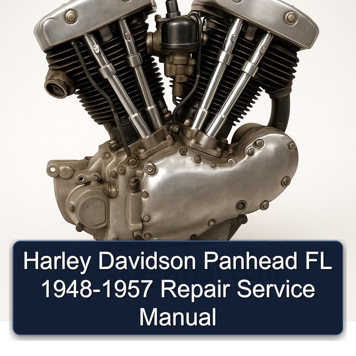 1957 Harley Davidson Model 125 Panhead FL 1948 Service Repair Workshop Manual PDF