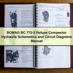 Bomag BC 772-2 Refuse Compactor Hydraulic Service Repair Workshop Manual PDF