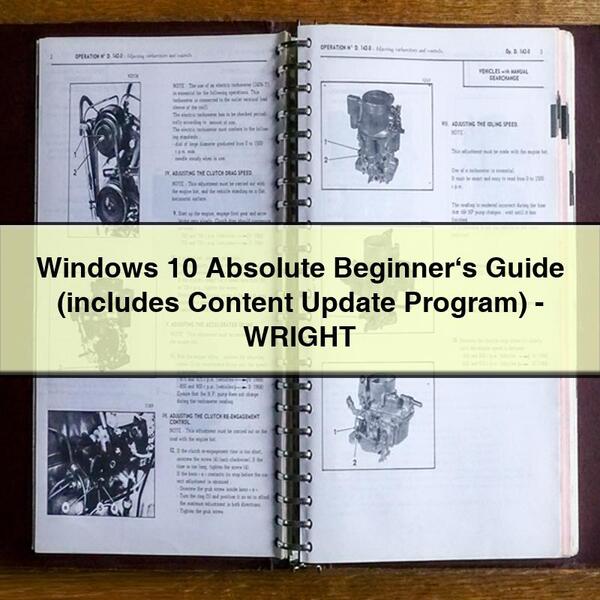 Microsoft Xbox Windows 10 Absolute Beginner‘s (includes Content Update Program)-wright Service Repair Workshop Manual PDF