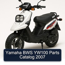 2007 Yamaha Beewee YW100 BWS Parts Catalog PDF