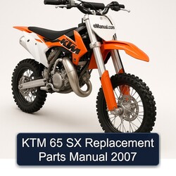 2007 KTM 65 SX Replacement Parts Catalog PDF