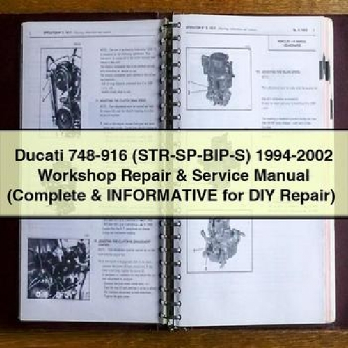 1994-2002 Ducati 748 916 (STR-SP-BIP-S) - ( Informative DIY ) Service Repair Workshop Manual PDF