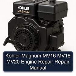 Kohler Magnum Models MV16 MV18 MV20 Engine Service Repair Workshop Manual PDF