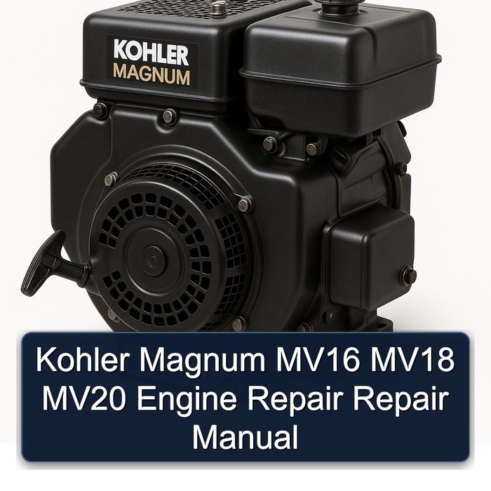 Kohler Magnum Models MV16 MV18 MV20 Engine Service Repair Workshop Manual PDF