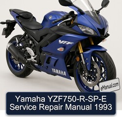 1993 Yamaha YZF Models Yzf750-r-sp-e Service Repair Workshop Manual PDF
