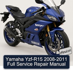 2008-2011 Yamaha YZF Models YZF-R15 Service Repair Workshop Manual PDF