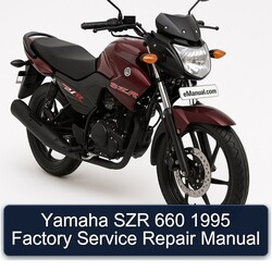 1995 Yamaha SZR Models 660 Service Repair Workshop Manual PDF