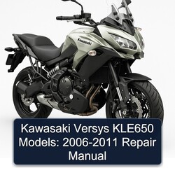2006-2011 Kawasaki Versys KLE650 Models: Service Repair Workshop Manual PDF