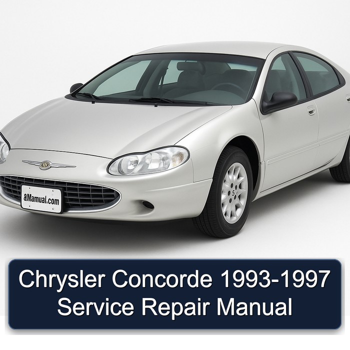 1993-1997 Chrysler Concorde Service Repair Workshop Manual PDF