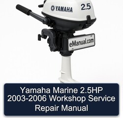 2003-2006 Yamaha Marine 2.5hp Service Repair Workshop Manual PDF