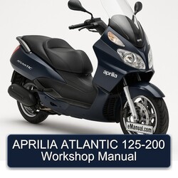 APRILIA ATLANTIC 125-200 Workshop Manual 