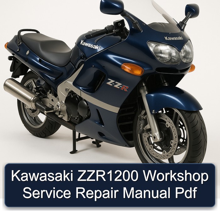 Kawasaki ZZ R Series ZZR1200 Service Repair Workshop Manual PDF