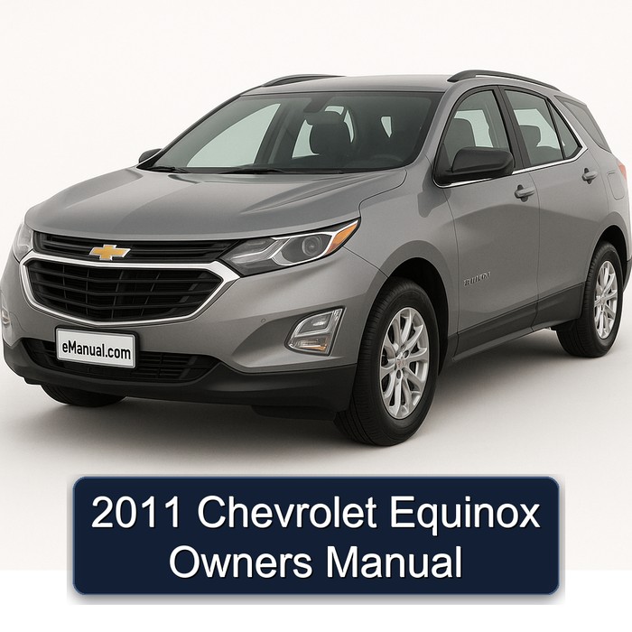 2011 Chevrolet Equinox Owners Owner's Manual PDF