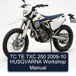 2009-2010 Husqvarna TXC Models TC TE 250 Service Repair Workshop Manual PDF
