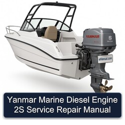 Yanmar Marine Diesel Engine 2S Service Repair Workshop Manual PDF