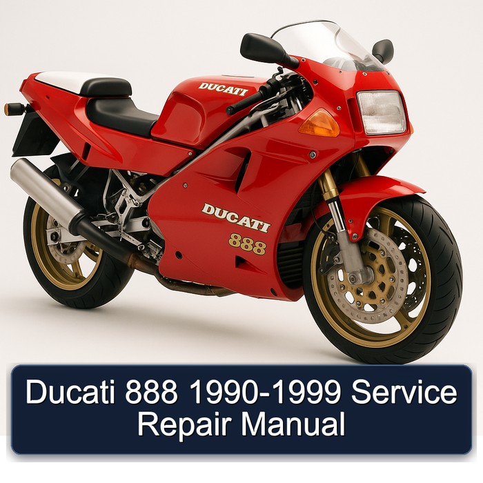 1990-1999 Ducati 888 Service Repair Workshop Manual PDF
