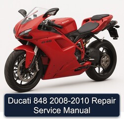 2008-2010 Ducati 848 Service Repair Workshop Manual PDF