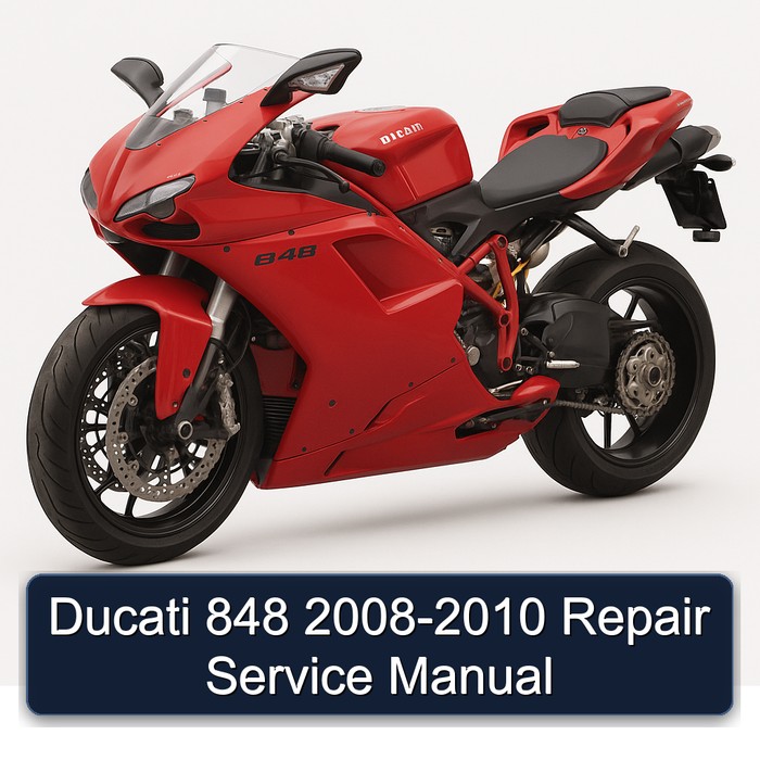 2008-2010 Ducati 848 Service Repair Workshop Manual PDF