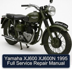 1995 Triumph TRW Yamaha XJ600 XJ600N Service Repair Workshop Manual PDF