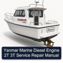Yanmar Marine Diesel Engine 2T 3T Service Repair Workshop Manual PDF