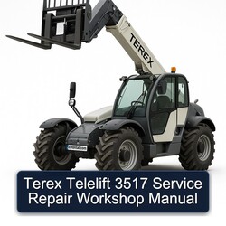 Terex Telelift 3517 Service Repair Workshop Manual PDF