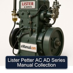 Perkins AC Lister Petter AD Series Collection Service Repair Workshop Manual PDF