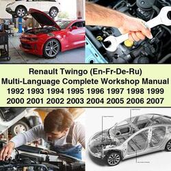 1992-2007 Renault Twingo Multi-language Service Repair Workshop Manual PDF