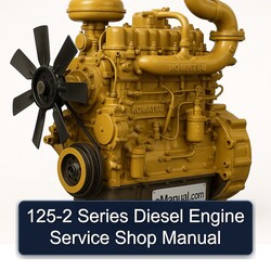 Komatsu 125 2 Series Diesel Engine Shop Service Repair Workshop Manual PDF