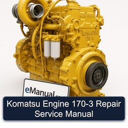 Komatsu 170 3 Engine 170-3 Service Repair Workshop Manual PDF