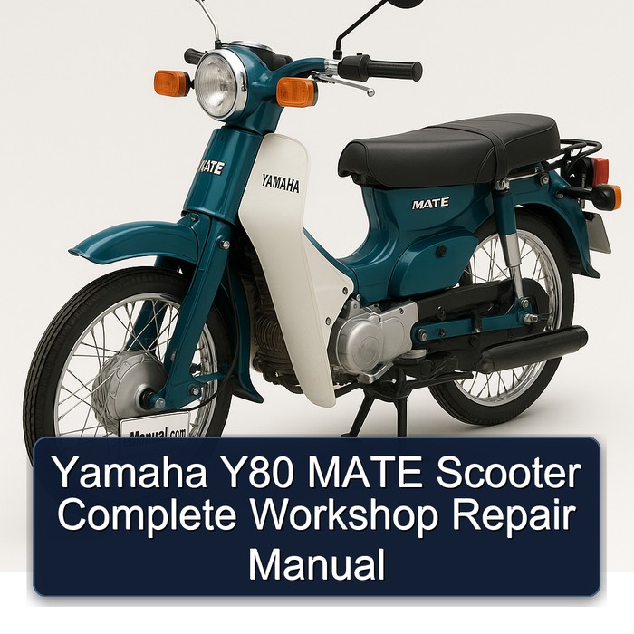Yamaha Y80 Mate Scooter Service Repair Workshop Manual PDF