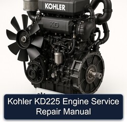 Kohler KD Series KD225 Engine Service Repair Workshop Manual PDF
