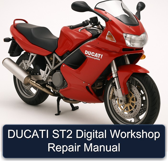 Ducati Sporttouring / ST Models ST2 Digital Service Repair Workshop Manual PDF