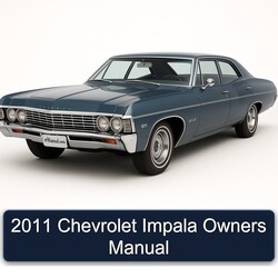 2011 Chevrolet Impala Owners Owner's Manual PDF