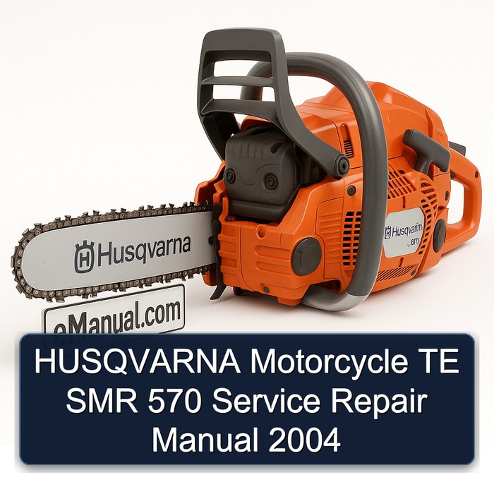 2004 Husqvarna SMR Models Motorcycle TE 570 Service Repair Workshop Manual PDF