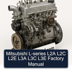 Mitsubishi L Series L-series L2A L2C L2E L3A L3C L3E Service Repair Workshop Manual PDF