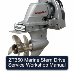 ZT350 Marine Stern Drive Service Repair Workshop Manual PDF