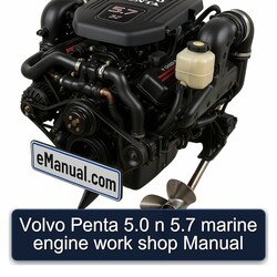 Volvo Penta 5.0 N 5.7 Marine Engine Work Shop Service Repair Workshop Manual PDF