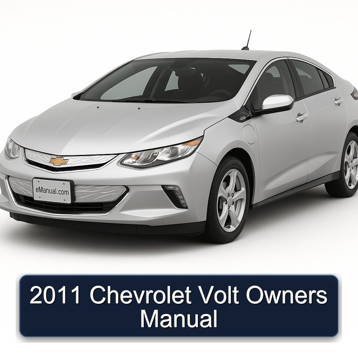 2011 Chevrolet Volt Owners Owner's Manual PDF