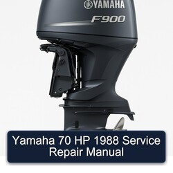 1988 Yamaha 70 HP Service Repair Workshop Manual PDF