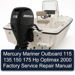 2000 Mercury Mariner Outboard 115 135 150 175 Hp Optimax Service Repair Workshop Manual PDF