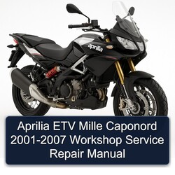 2001-2007 Aprilia Caponord ETV Mille Service Repair Workshop Manual PDF