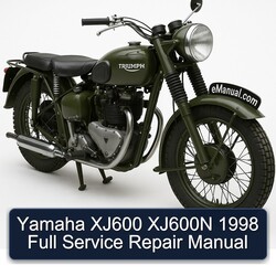 1998 Triumph TRW Yamaha XJ600 XJ600N Service Repair Workshop Manual PDF