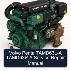 Volvo Penta Tamd63l- Tamd63p Service Repair Workshop Manual PDF