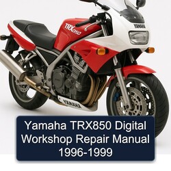 1996-1999 Yamaha TRX850 Digital Service Repair Workshop Manual PDF