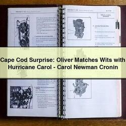 Cape Cod Surprise: Oliver Matches Wits with Hurricane Carol-Carol Newman Cronin