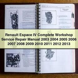 2003-2013 Renault Espace Service Repair Workshop Manual PDF