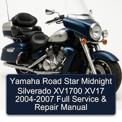 2004-2007 Yamaha XV Models Road Star Midnight Silverado XV1700 XV17 Service Repair Workshop Manual PDF