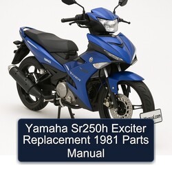 1981 Yamaha Exciter SR250H Replacement Parts Catalog PDF